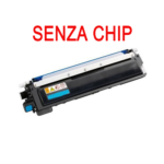 SENZA CHIP Toner per Brother TN-247 HL-L3210 L3230 L3270 ciano 2300pag,
