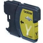 Cartuccia per Brother LC-980 LC-985 LC-1100 giallo