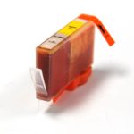 Cartuccia per Hp 364XL CB325EE giallo con scocca trasparente