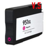 Cartuccia per Hp 951XL CN047AE magenta 1500pag chip aggiornato versione 5*