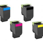 Toner per Lexmark CX310 CX410 CX510 80C2SM0 magenta 2000pag.