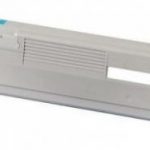 Toner per Oki C5600 43381907 ciano 2000pag.