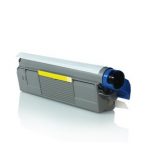 Toner per Oki C610 44315305 giallo 6000pag.